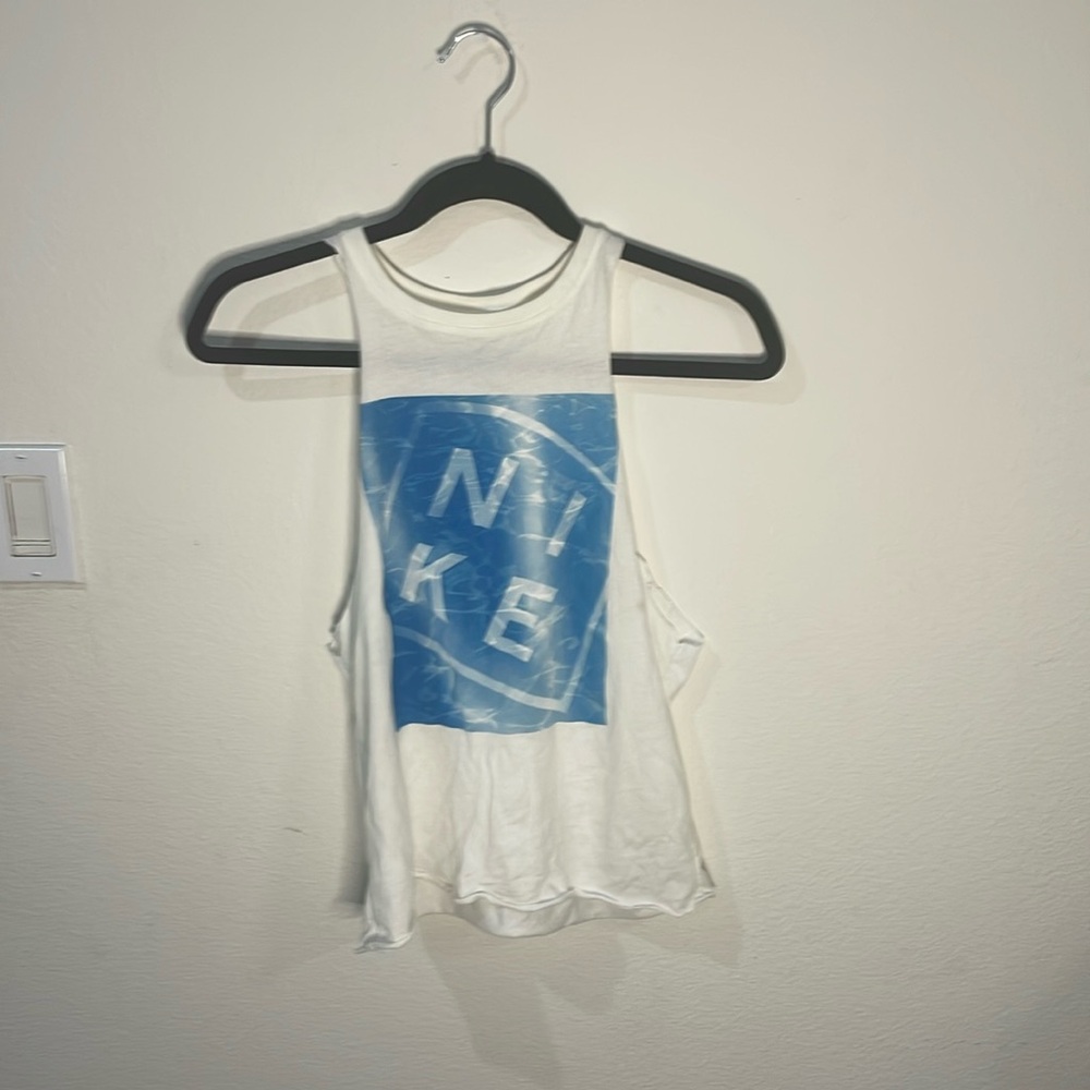 Nike white tank top